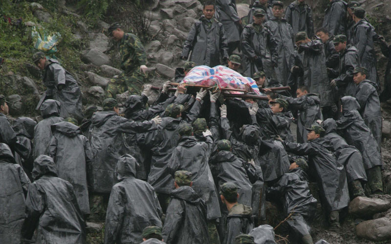 劉應華作品:2008年汶川抗震救災