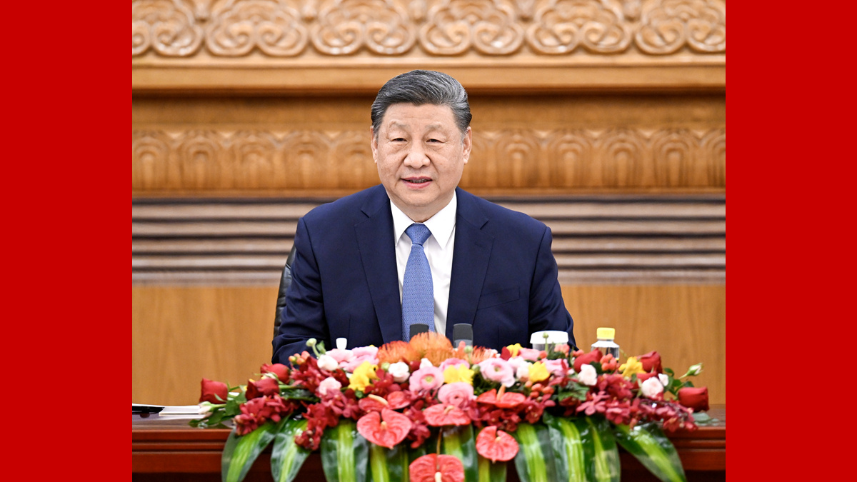 習近平會見國際工商界代表