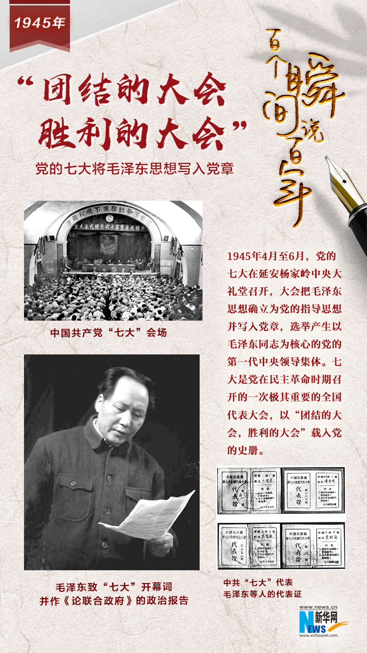 1945，“團(tuán)結(jié)的大會(huì)，勝利的大會(huì)”