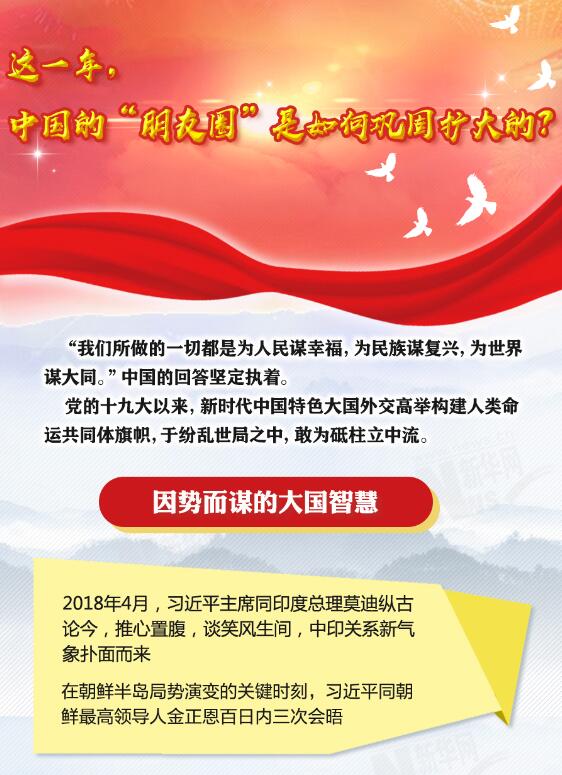 這一年，中國的“朋友圈”是如何鞏固擴大的？